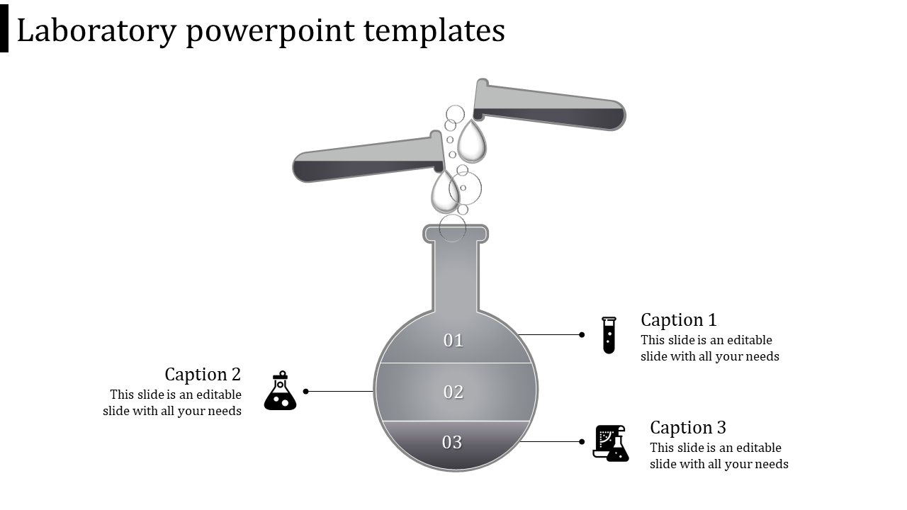 laboratory powerpoint templates-laboratory powerpoint templates-gray